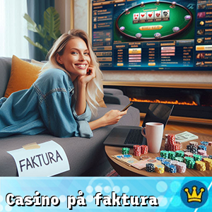 Casino på faktura: Spela nu - betala senare