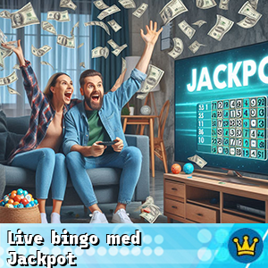 Live bingo med jackpott